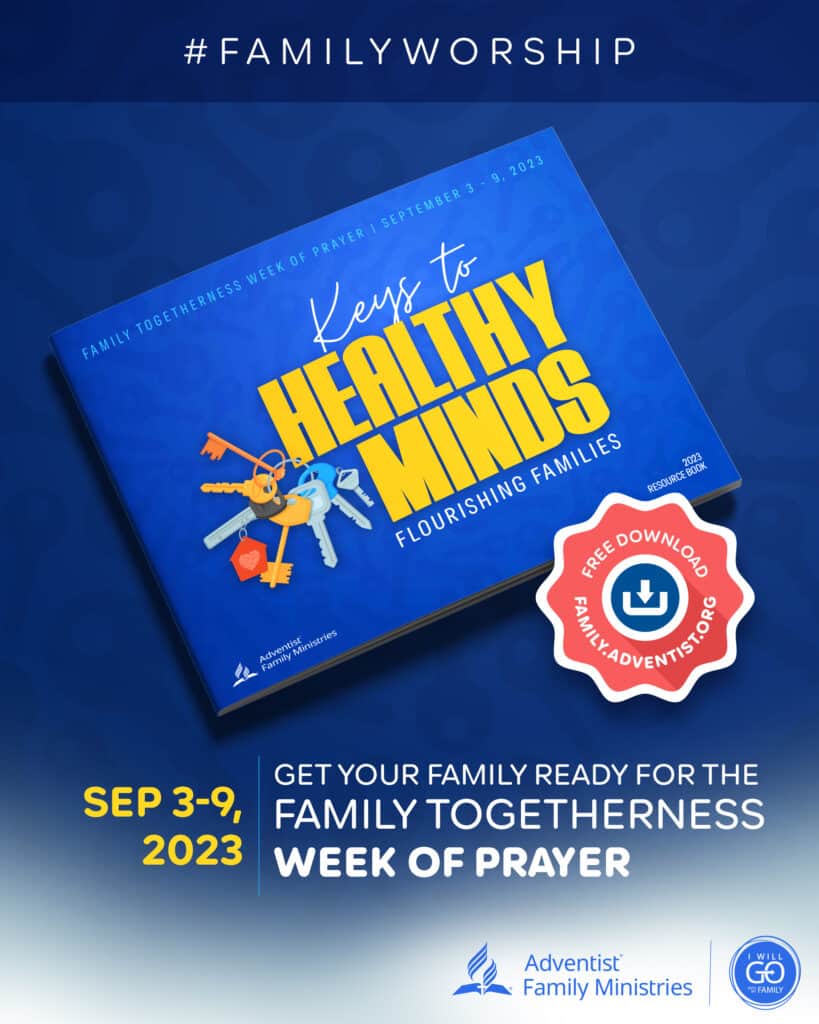 2023 Family Togetherness Week of Prayer Promotional Material